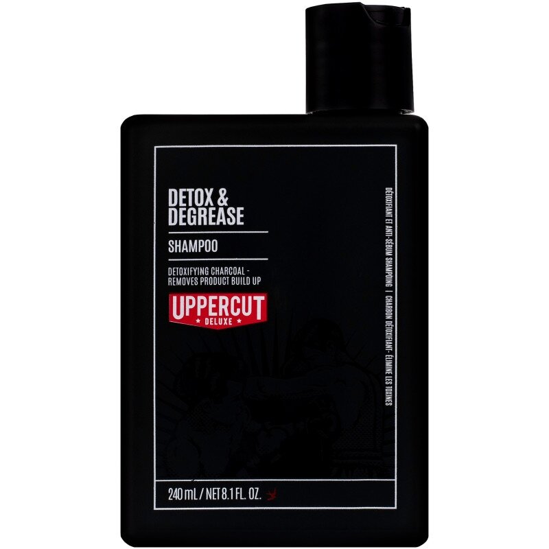 Uppercut Deluxe Detox and Degrease Shampoo hair shampoo 240ml