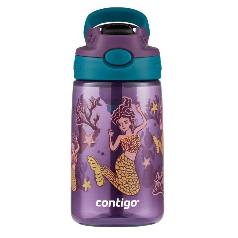 Vaikiška gertuvė Contigo Easy Clean Eggplant Mermaid CON2127478, 420 ml