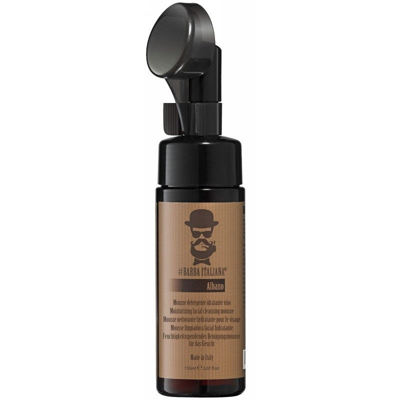 Valomosios veido putos Barba Italiana Albano Moisturizing Facial Cleansing Mousse BI0701, 150 ml