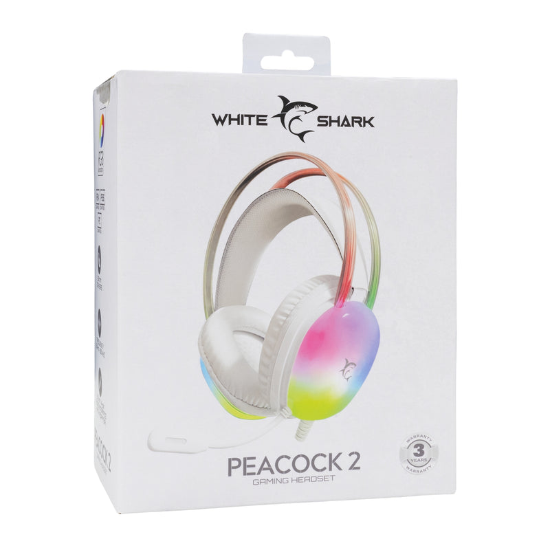 White Shark GH-2444 Peacock-2 White