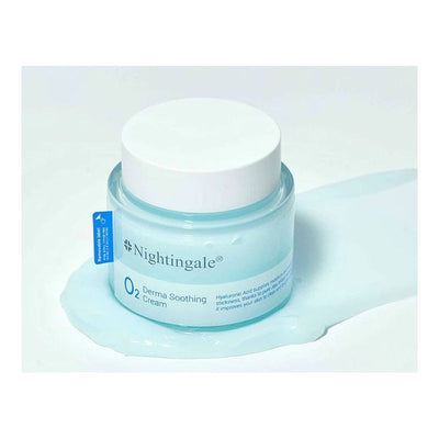 Veido kremas Nightingale O2 Derma Soothing Cream NIG27596, su hialiurono rūgštimi, 100 ml