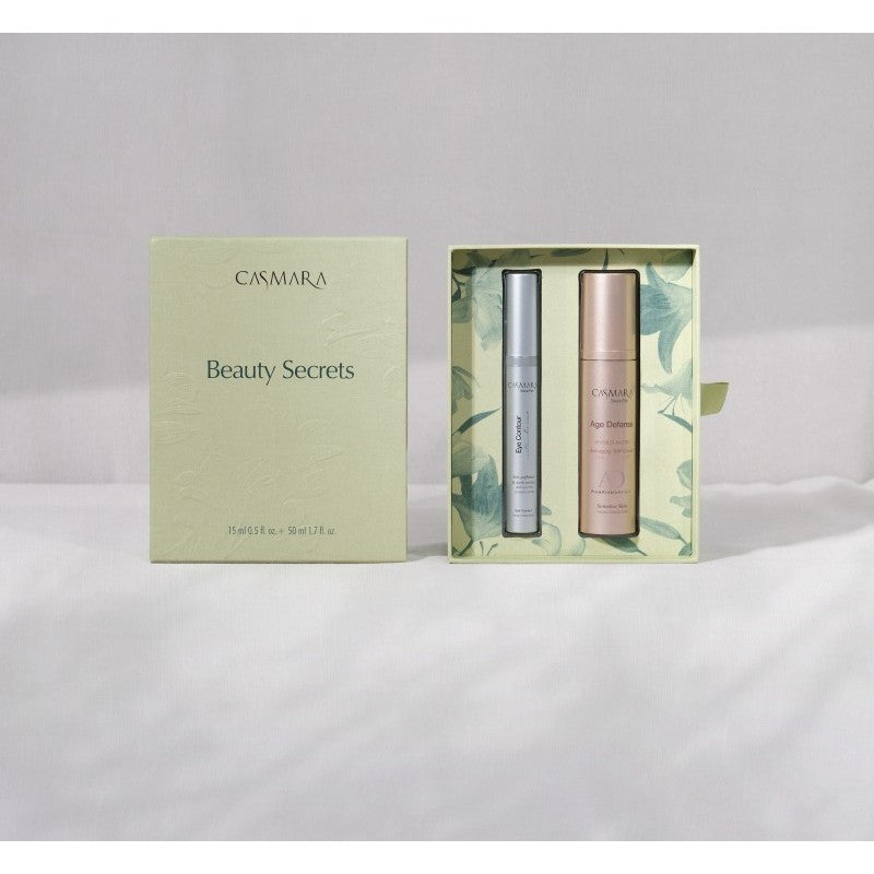 Veido priežiūros priemonių rinkinys Casmara Beauty Secret Box Age Defence + Anti-puffiness & Dark Circles Eye Contour CASAL2502