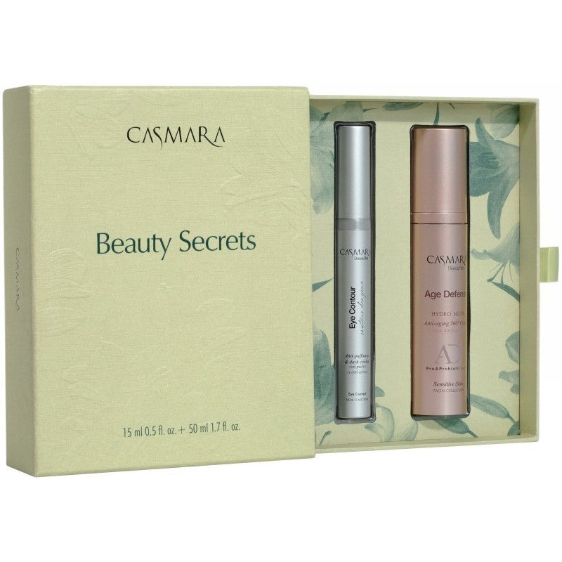Veido priežiūros priemonių rinkinys Casmara Beauty Secret Box Age Defence + Anti-puffiness & Dark Circles Eye Contour CASAL2502