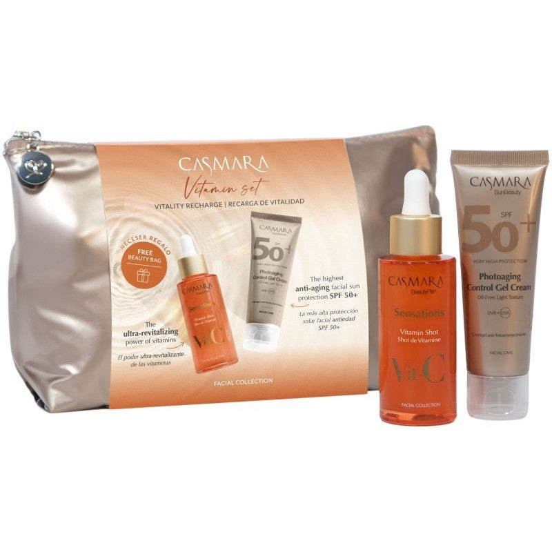 Veido priežiūros priemonių rinkinys Casmara Vitamin Set CASAL2504