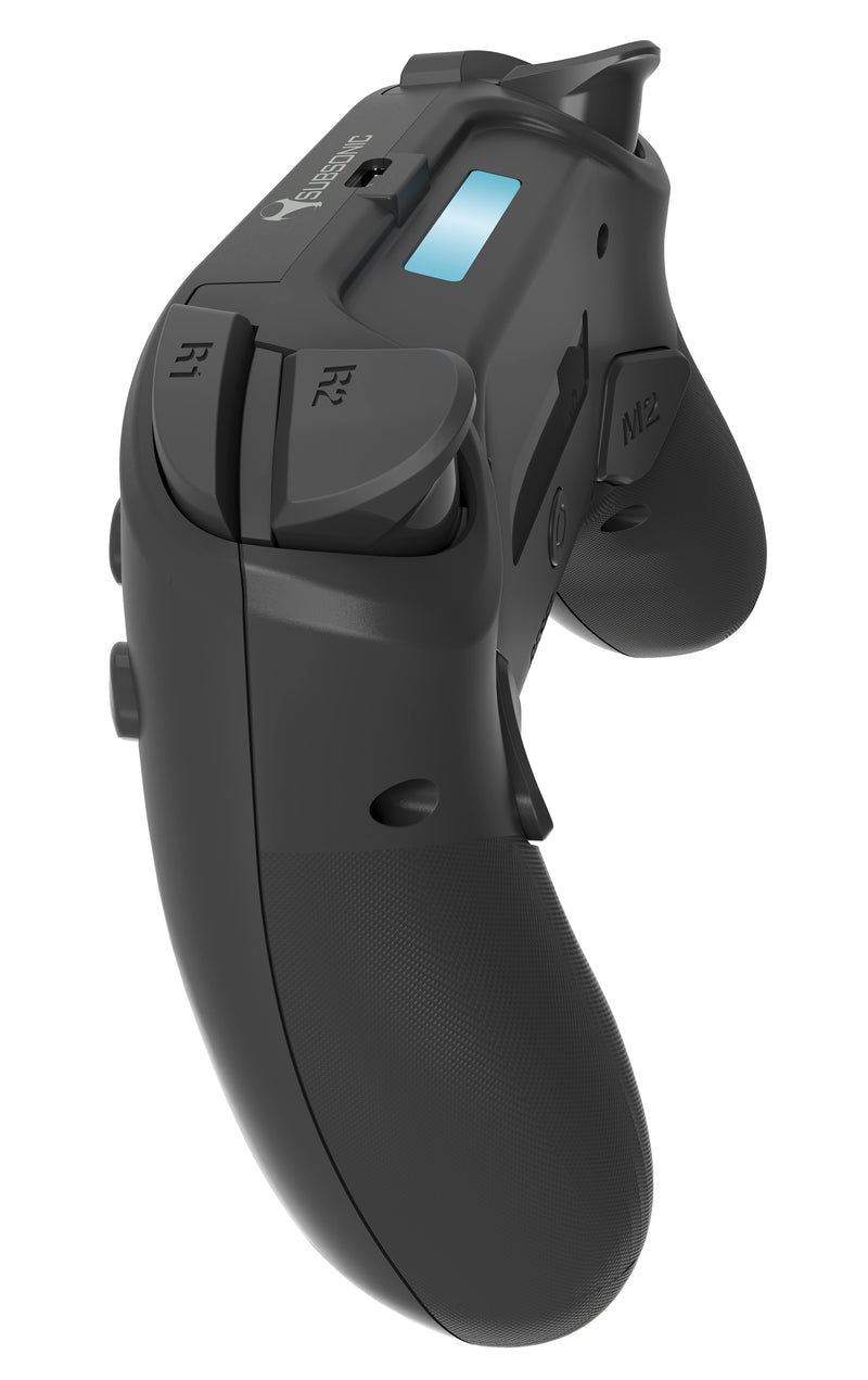 Дозвуковой беспроводной светодиодный контроллер, черный для PS4/ПК