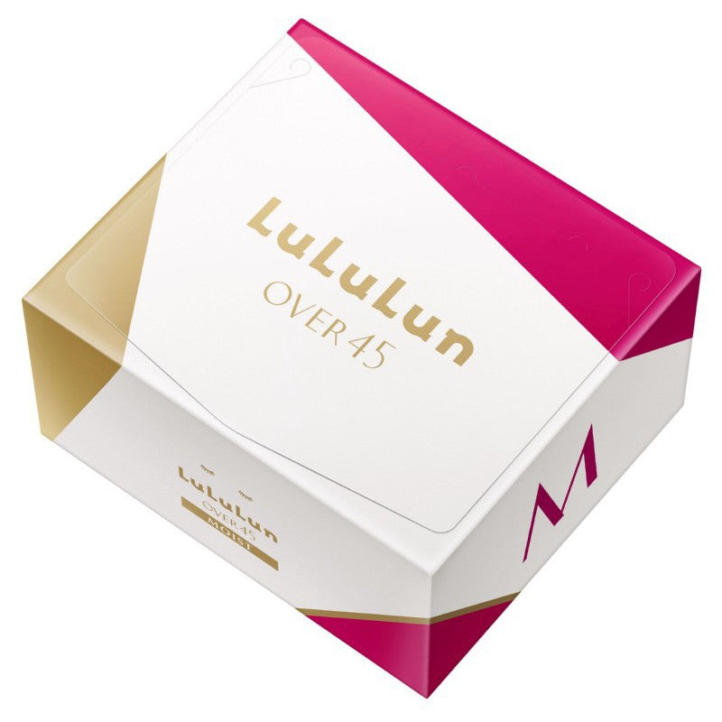 A set of disposable face masks LuLuLun Over 45 Camellia 32 Pack, intensely moisturizing, protects the skin from aging, 32 pcs. LU68825