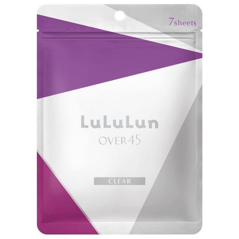 Set of disposable face masks LuLuLun Over 45 Iris 7 Pack, facial skin brightening masks, 7 pcs. LU68917