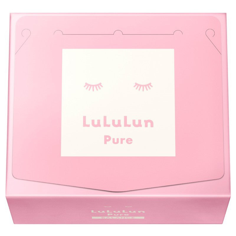 A set of disposable face masks LuLuLun Pure Balance Mask 36 Pack, restores the balance of the facial skin, 36 pcs. LU68764