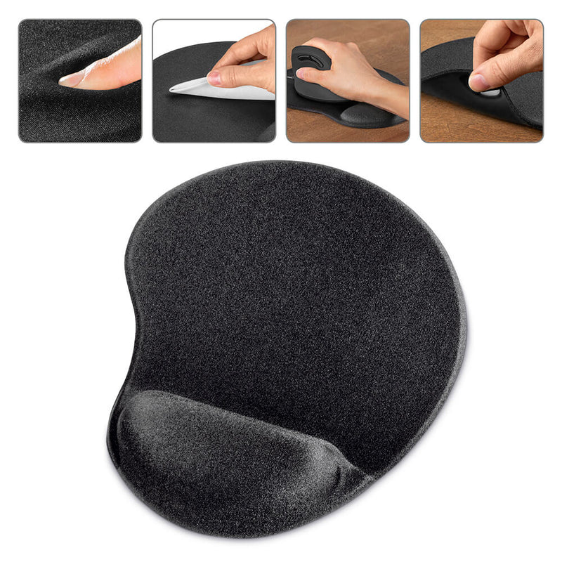 Hama 00054777 Ergonomic Mouse Pad Mini Black