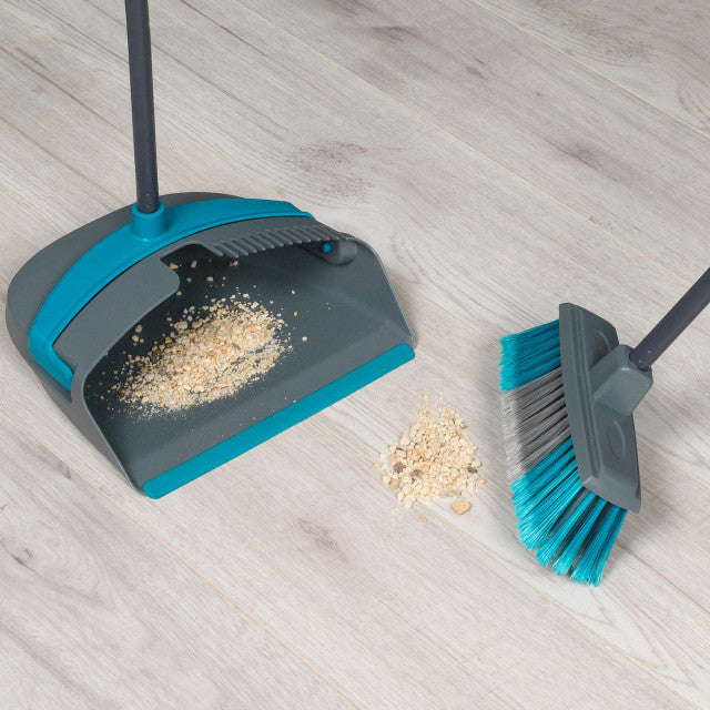 Beldray LA049230EU7 Совок для мусора и метла с длинной ручкой