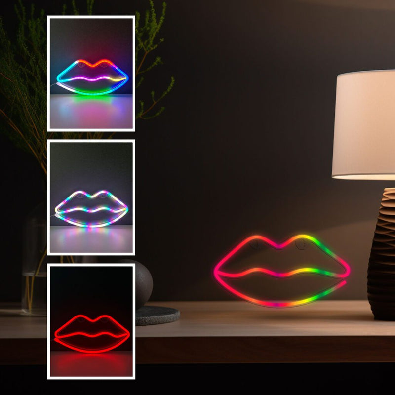 Manta SNL61RGB Style Neon Lights LIPS