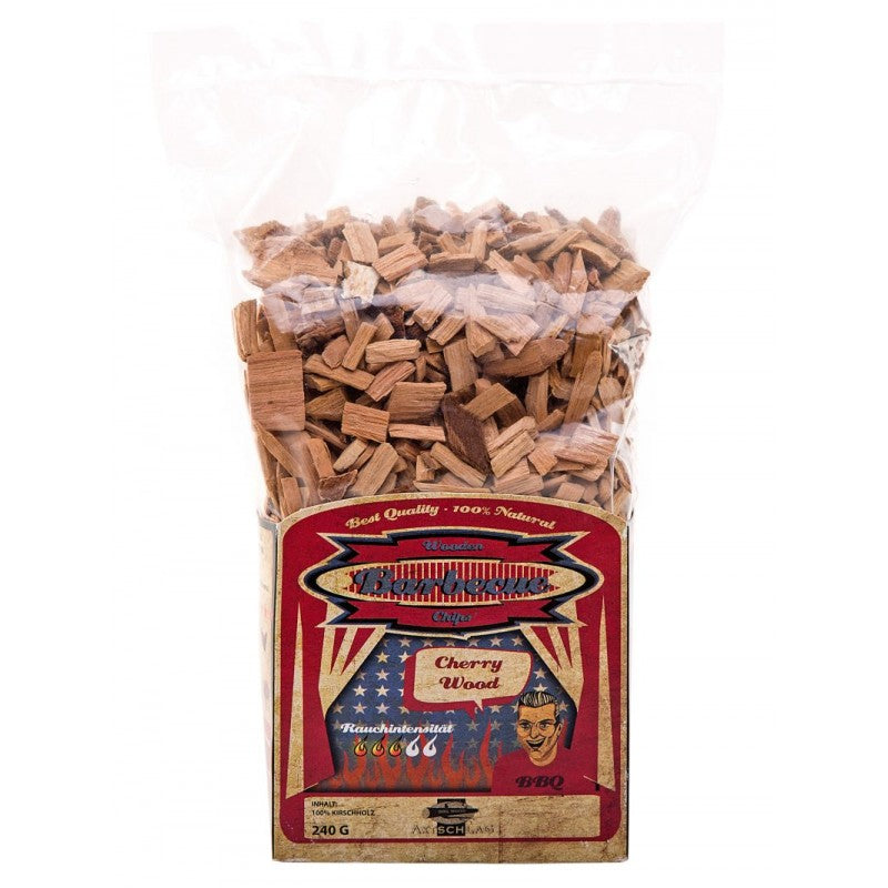Вишневая щепа для копчения 1 кг Axtschlag