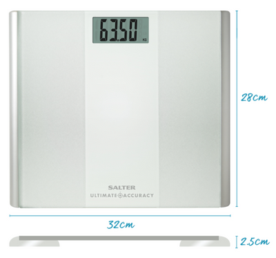 Электронные напольные весы Salter 9009 WH3REU16 предельной точности, белые