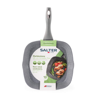 Salter BW02773G1EU7 Marblestone 28cm Griddle Pan