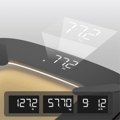 Homedics SCL-B200-BK3R GLO Body Analyser Bath Scale