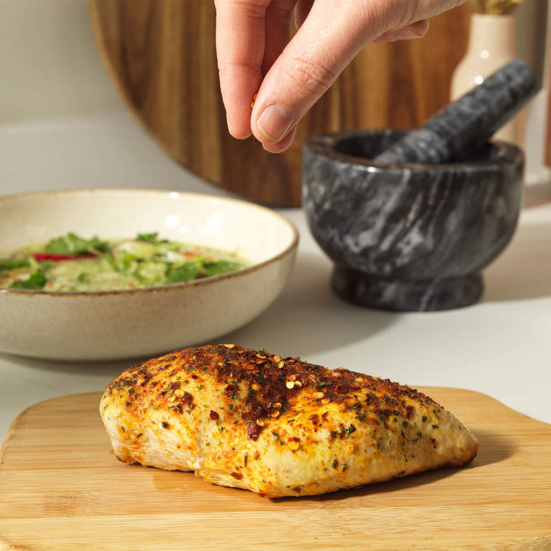 Salter BW11852EU7 Marble Pestle and Mortar, Black