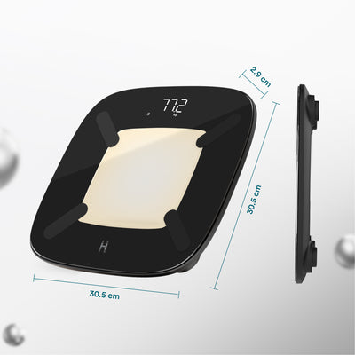 Homedics SCL-B200-BK3R GLO Body Analyser Bath Scale