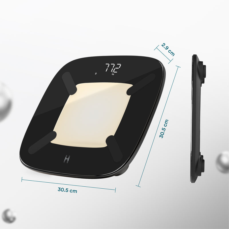 Homedics SCL-B200-BK3R GLO Body Analyser Bath Scale