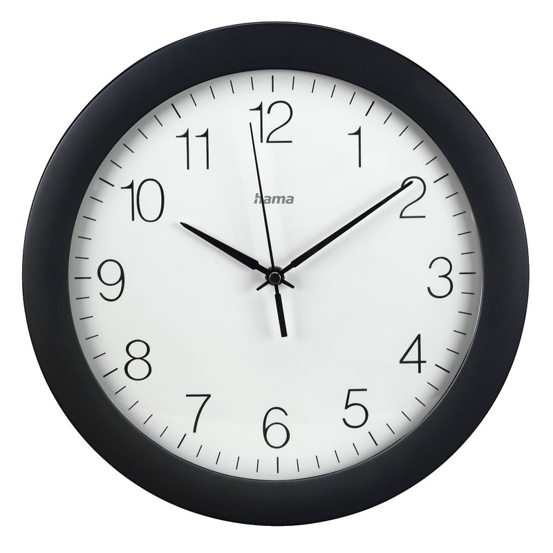 Hama 00186336 PG-300 Wall Clock Black