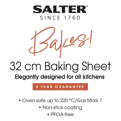 Salter BW12560EU7 Bakes 32cm Baking Sheet