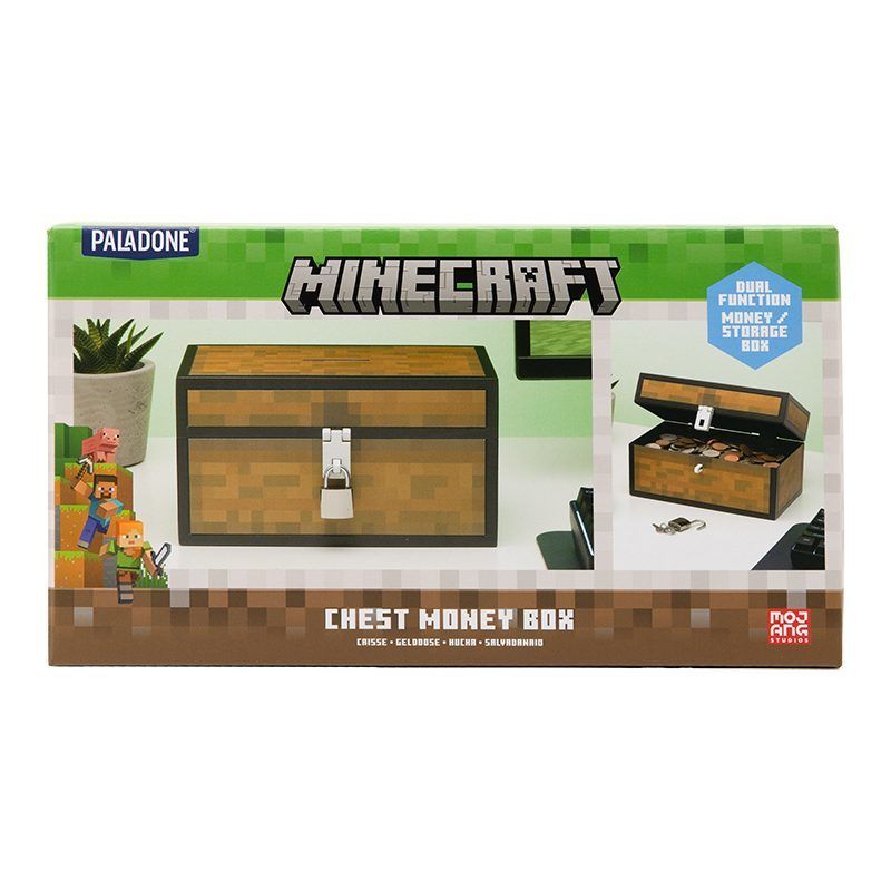 Paladone Minecraft Chest Money Box