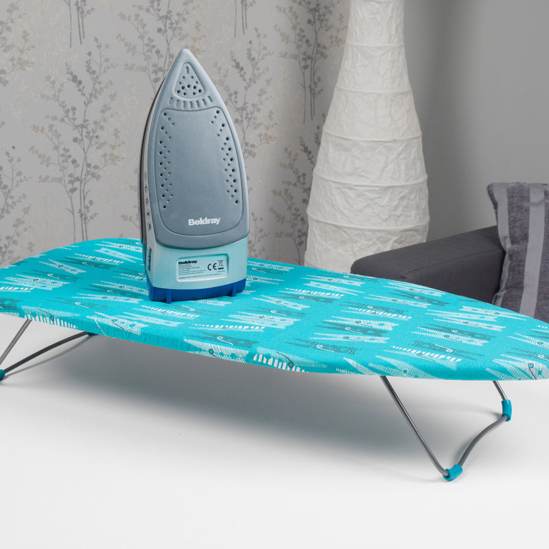 Beldray LA023735PEGFEU7 tabletop ironing board 73x31cm