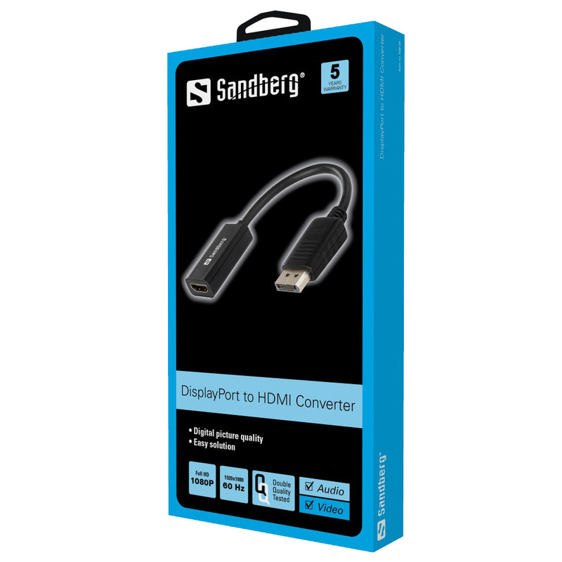 Переходник Sandberg 508-28 DisplayPort&gt;HDMI