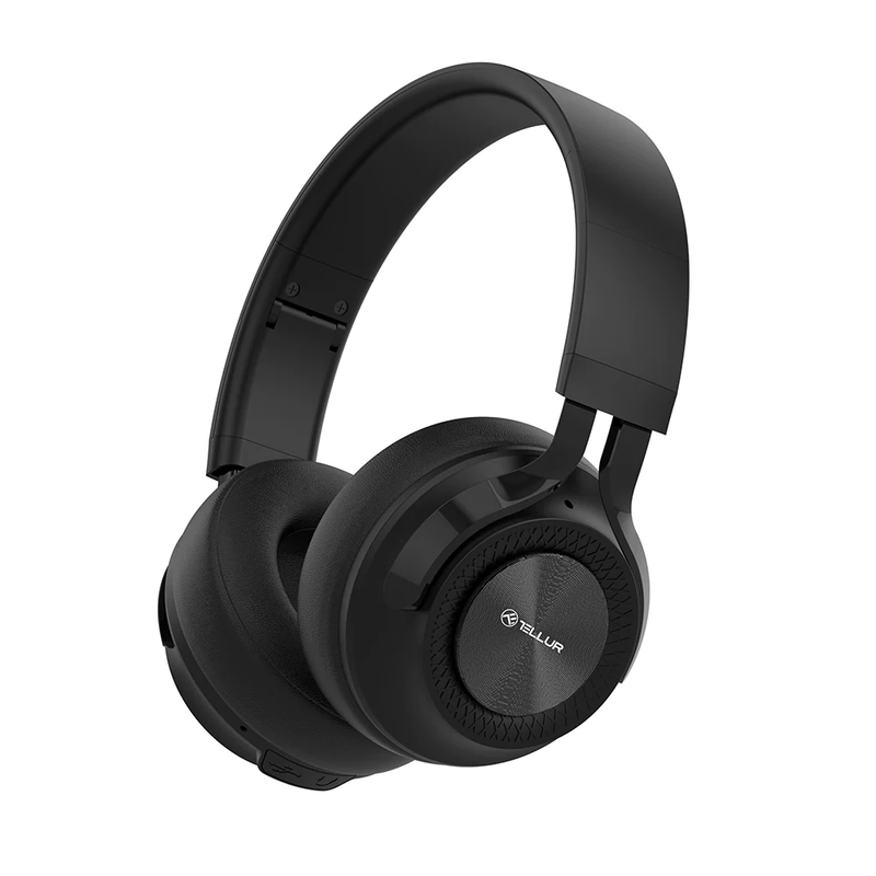 Tellur Feel Bluetooth Over-Ear Headphones Black