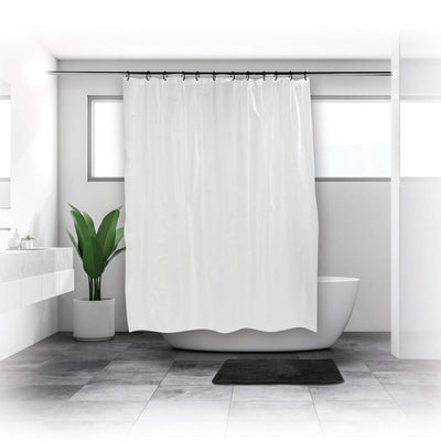 Beldray LA028268PUFFEU7 Antibac Shower Curtain White