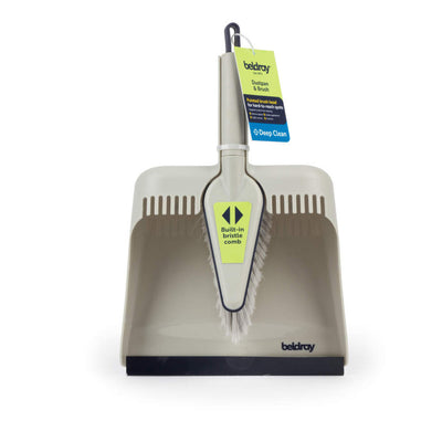 Beldray LA032760PEU7 Deep Clean Dustpan & Brush Set
