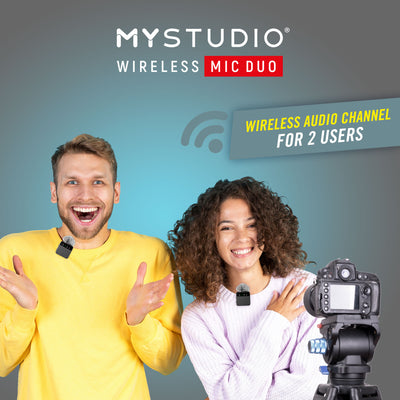 Беспроводной микрофон Easypix MyStudio Duo 62022