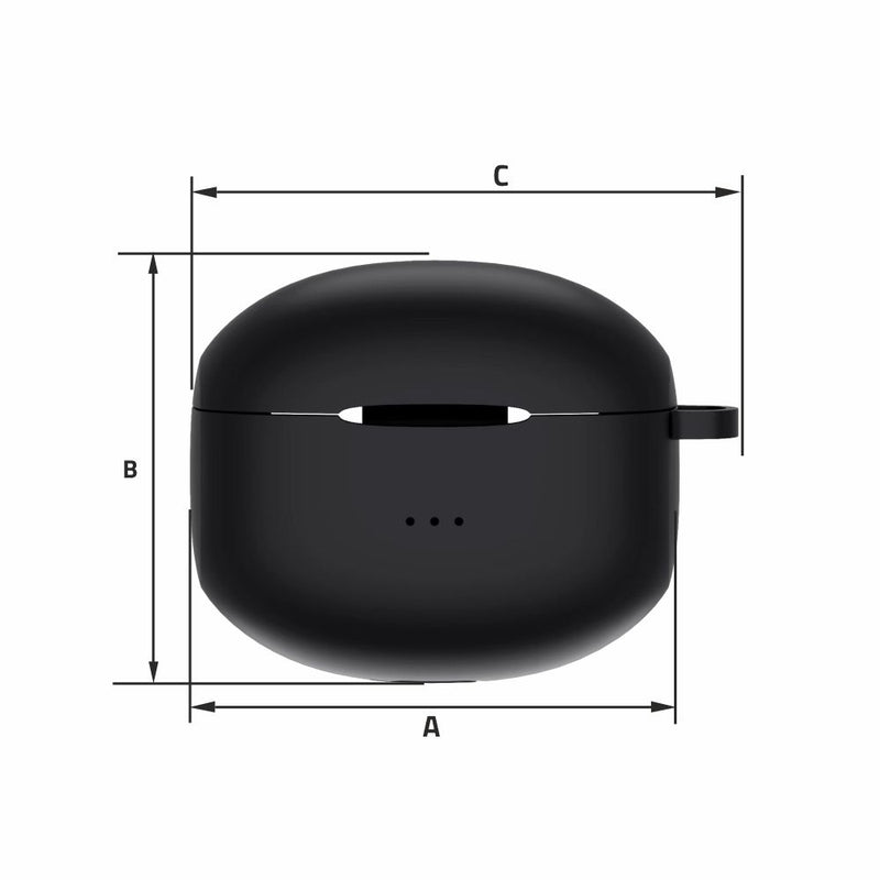 Manta MTWS008ETUI RYTMO Earphones Case, Black