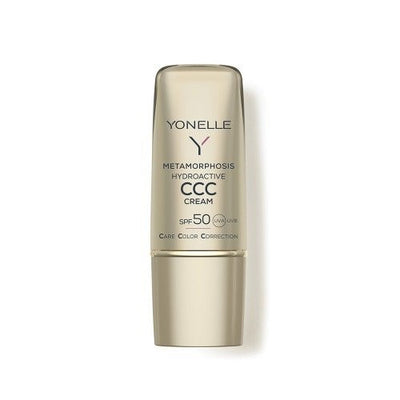 Yonelle Metamorphosis Hydroactive CCC Cream SPF 50 Summer Sand Tinting face cream, 30ml