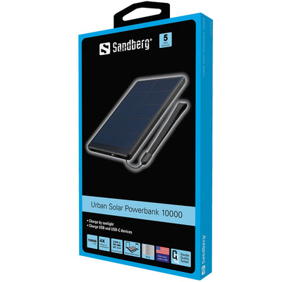 Sandberg 420-54 Urban Solar Powerbank 10000 