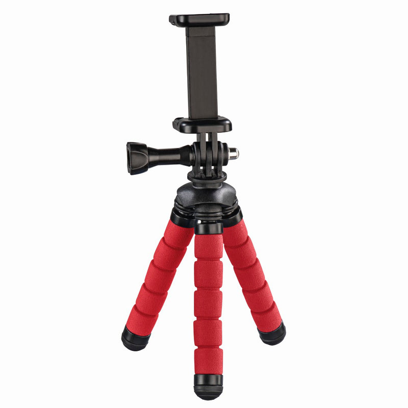 Hama 00004611 Flex Mini-Tripod for Smartphone and GoPro 14cm Red