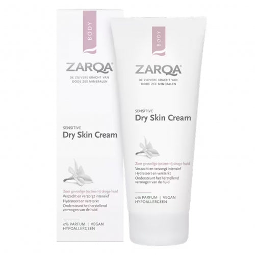 ZARQA Body cream for dry and sensitive skin, 200 ml 