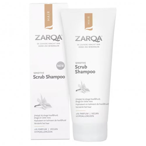 ZARQA Sensitive Exfoliating shampoo, 200 ml 
