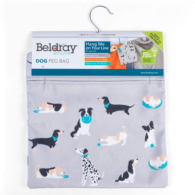 Beldray LA032005DFEU7 Peg Bag - Dog Print