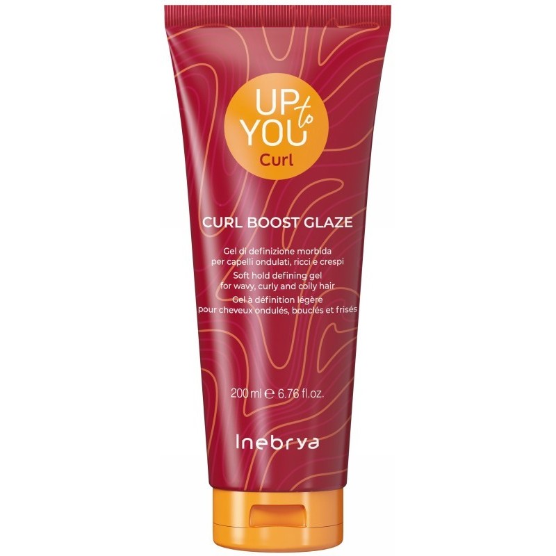 Želė garbanotiems plaukams Inebrya Up to You Curl Boost Glaze ICE26514, 200 ml