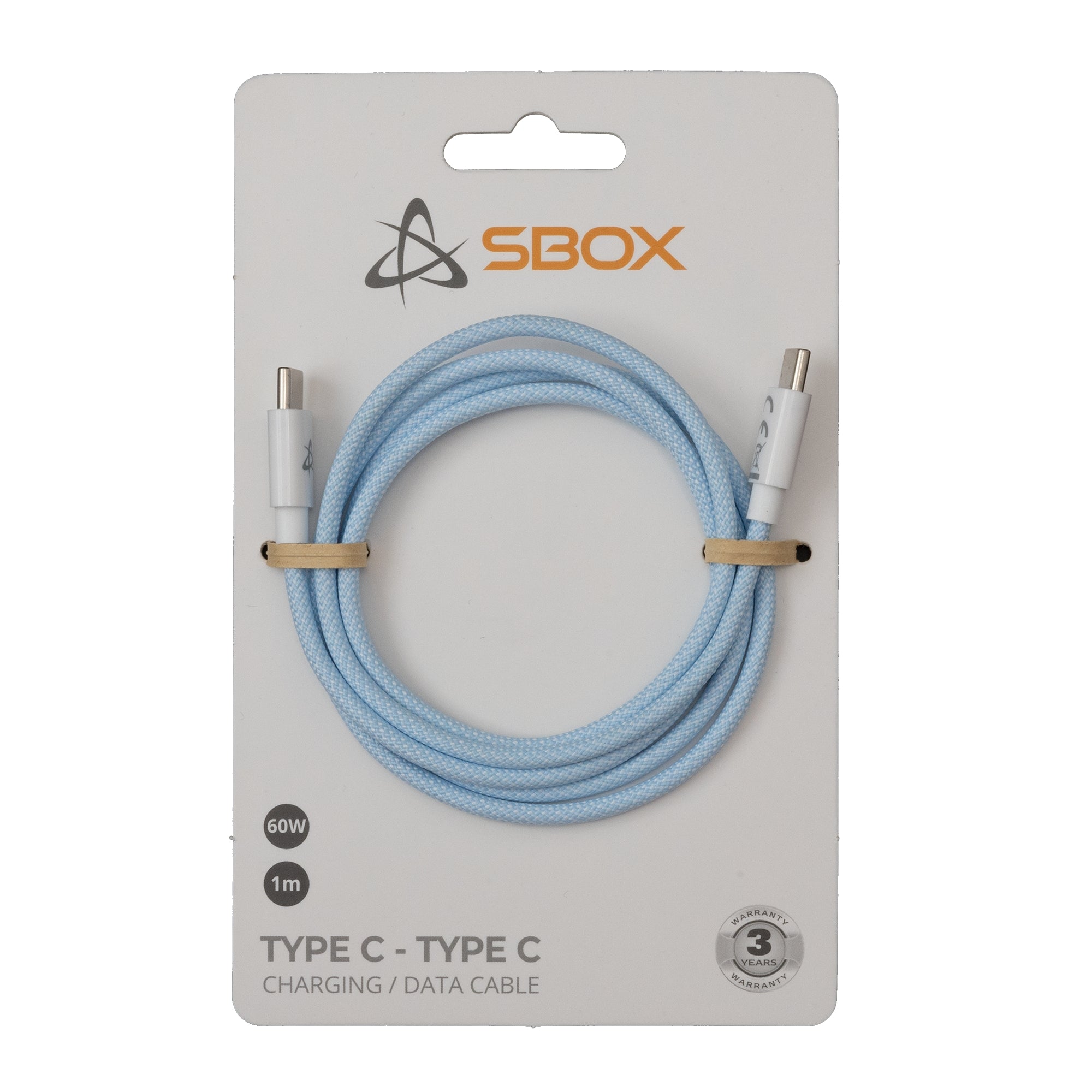 Sbox TYPE-C-1-BL Type C - Type C M/M 1m Blue – Beauty chest