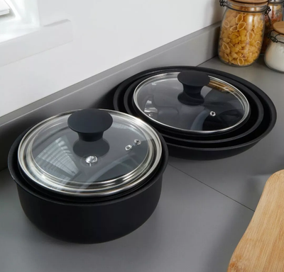 Salter BW12055IS Clip & Cook 14-Piece Kitchen Set