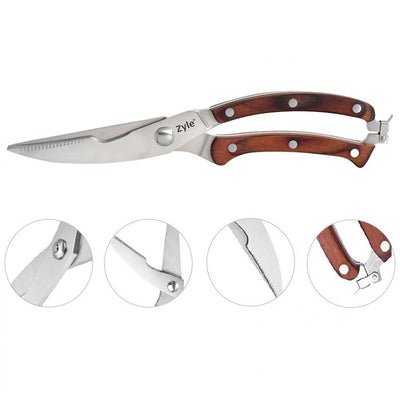 Žirklės paukštienai Zyle ZY457SC, nerūdijančio plieno, ašmenys 9 cm