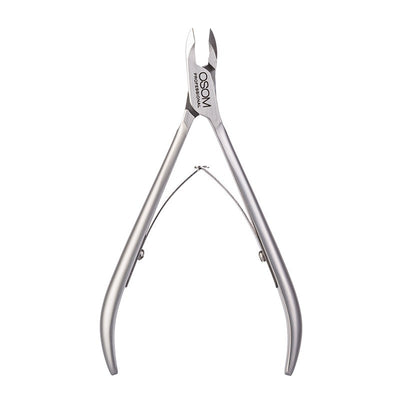 Cuticle tweezers for professional use OSOM Professional Stainless Steel OSOMPKD21519, 4 mm