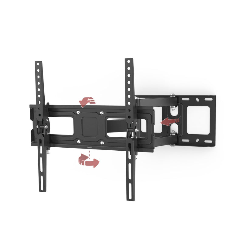 Hama 00118124 Fullmotion TV Wall Bracket 165 cm black