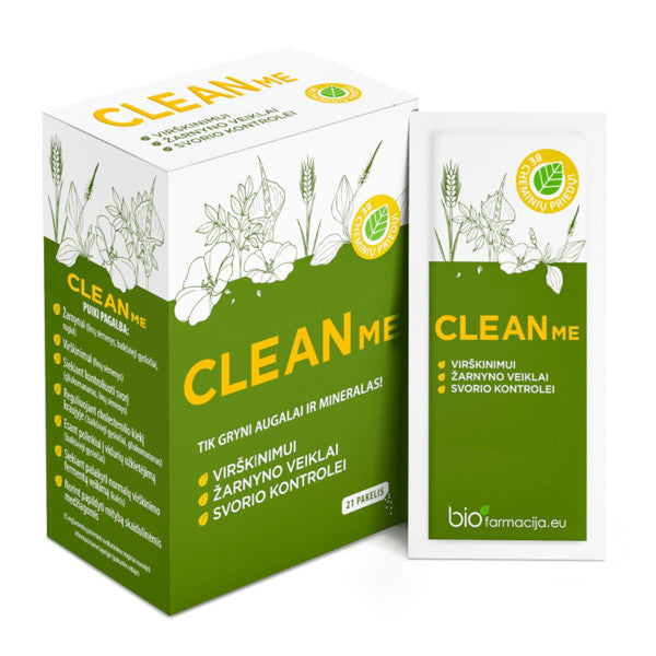 Biopharmacy Clean Me Food supplement 21 packs. +a luxury home fragrance with sticks as a gift