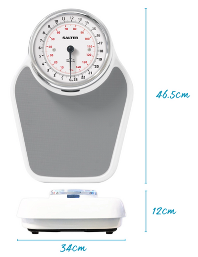 Профессиональные механические весы для ванной комнаты Salter 200 WHGYDR Academy