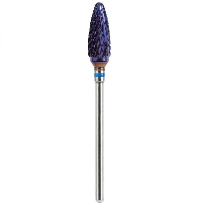 Manicure tip Acurata AC-BLUE 190 for removing gel, durable, easy to clean, 6.0 mm