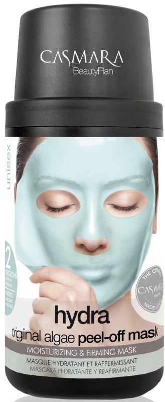Альгинатная маска для лица Casmara Hydra Algea Peel Off Mask Kit CASA73002, увлажнение кожи лица, 2 раза