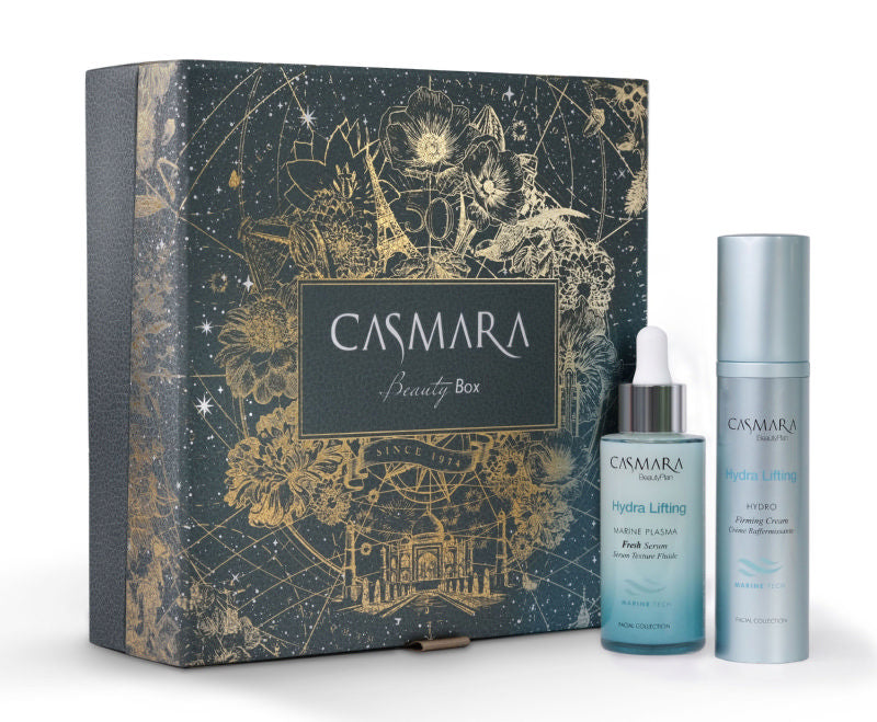 Veido odos priežiūros rinkinys Casmara Beauty Box Hydra Lifting Firming Cream & Hydra Lifting Fresh Serum 2023 CASAL816