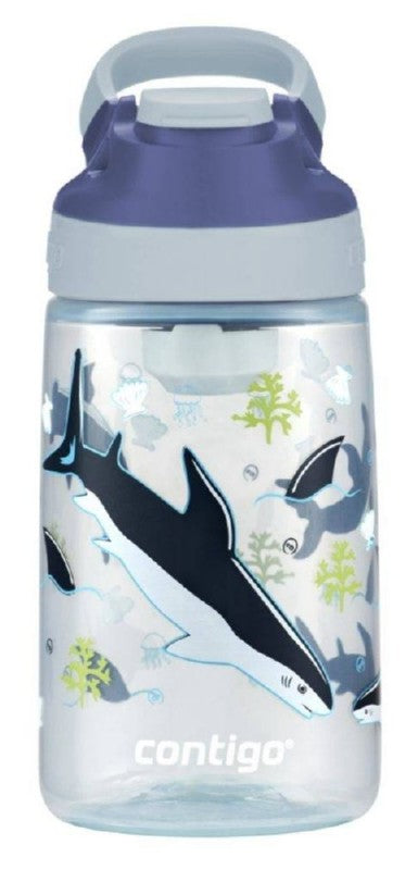 Vaikiška gertuvė Contigo Gizmo Sip Macaroon Sharks 2136792, 420 ml